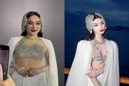 Thời trang - Lâm Khánh Chi chiếm sóng thảm đỏ khi bỏ 1 tỷ "cosplay" Phạm Băng Băng