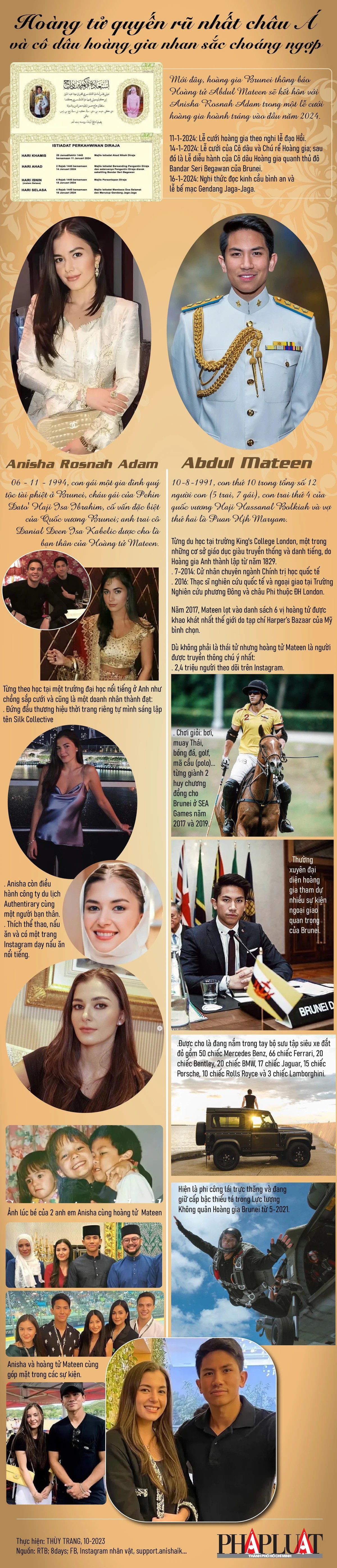 Chân dung hoàng tử quyến rũ nhất châu Á và cô dâu hoàng gia nhan sắc choáng ngợp - 1