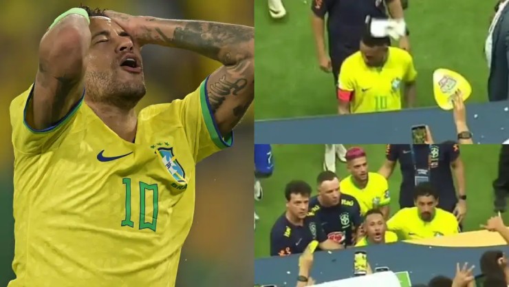 Neymar nổi giận sau khi bị một CĐV ném bỏng ngô