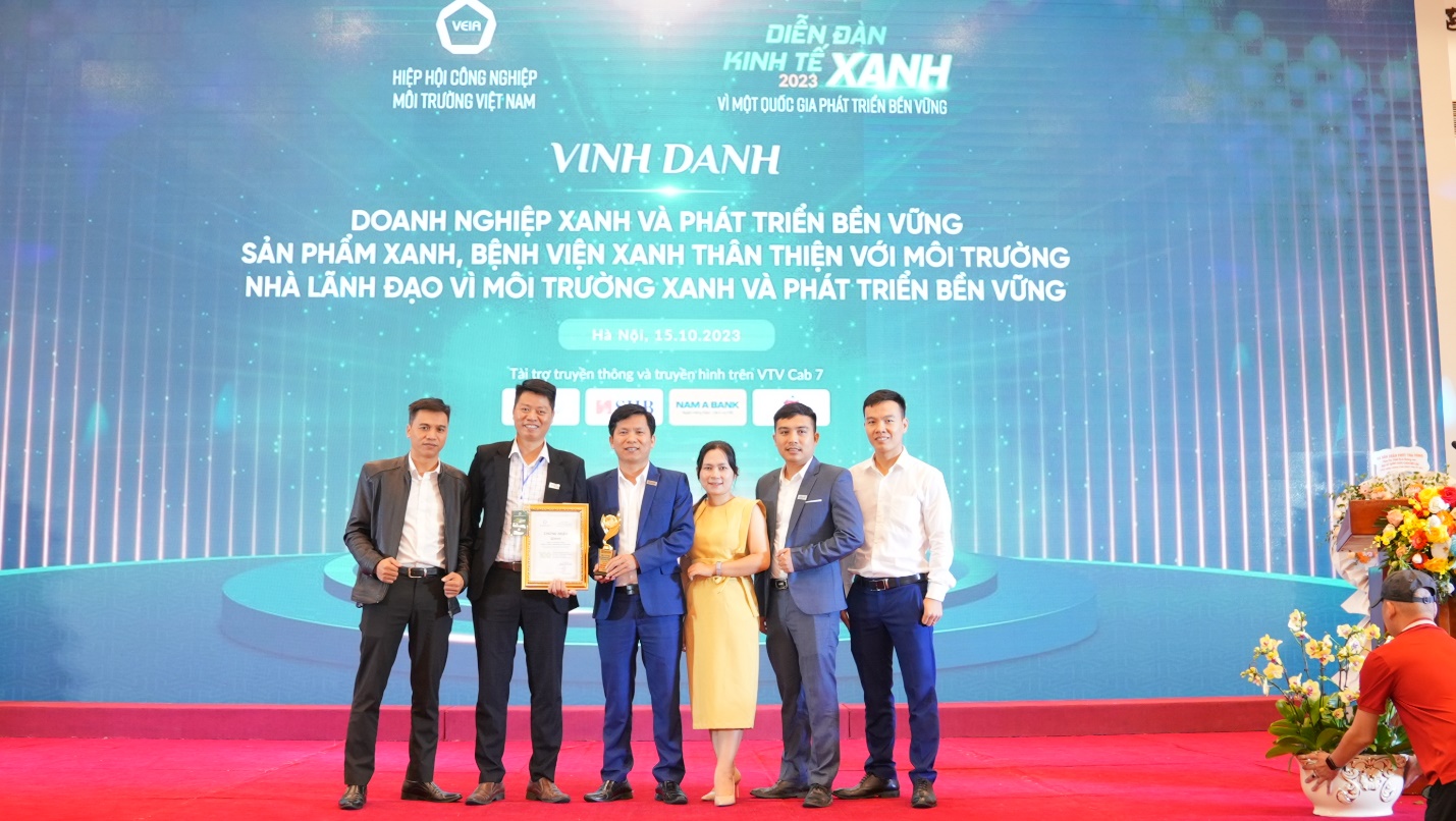 Giải thưởng là kết quả xứng đáng cho những nỗ lực của đội ngũ lãnh đạo và CBCNV công ty.