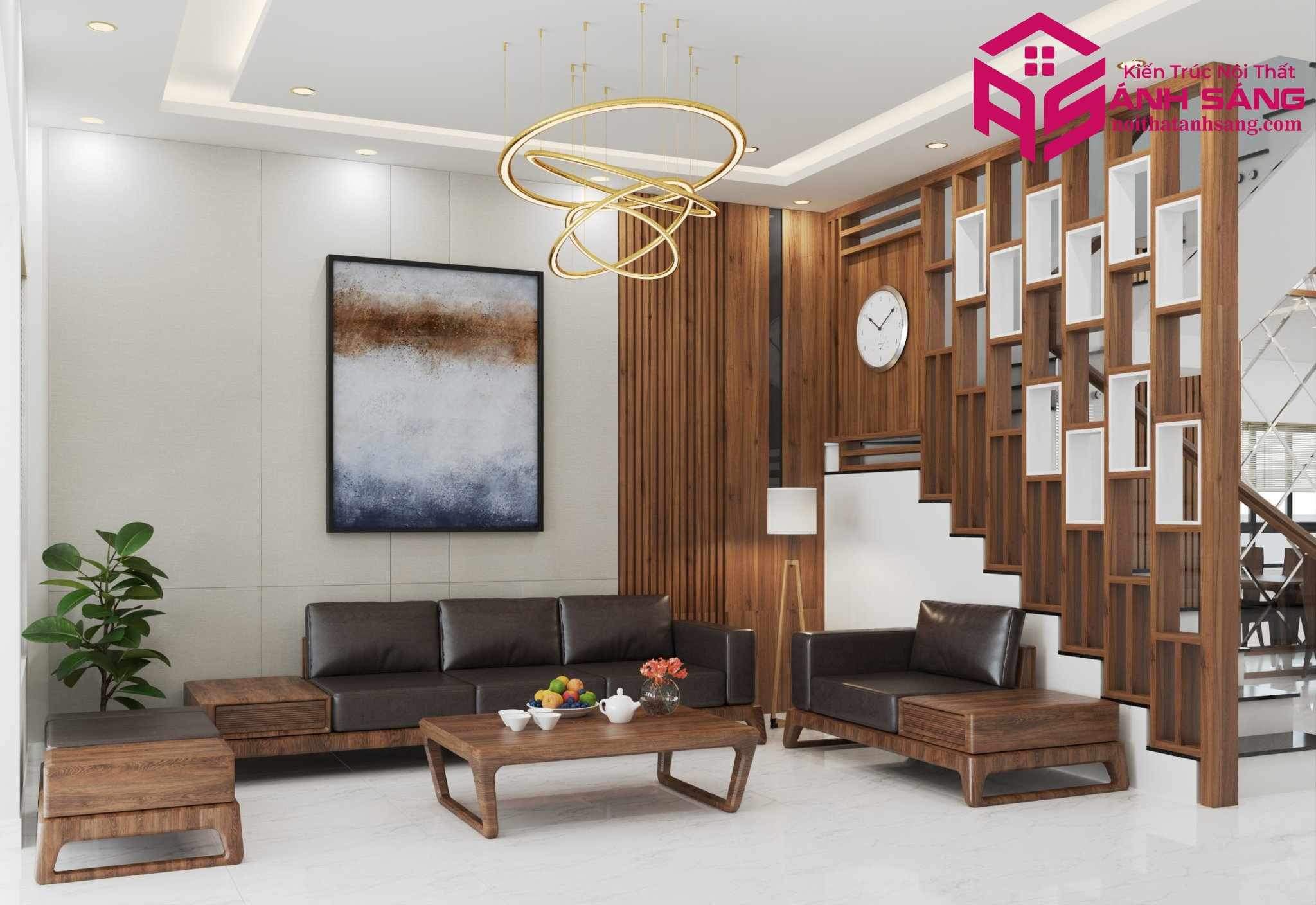 Bối cảnh không gian theo phong cách hiện đại sang trọng của khách hàng tại Vinh