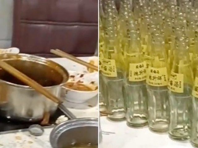 Bạn trẻ - Cuộc sống - Đi ăn lẩu được dùng nước miễn phí, 6 thiếu niên uống hết 111 chai nước mận