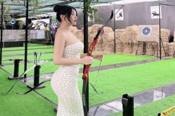 Dàn gái xinh Việt mặc nóng bỏng đi bắn cung, kém gì các hot girl xứ Hàn, Trung?