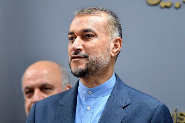 Ngoại trưởng Iran - Hossein Amir Abdollahian. Ảnh: EPA