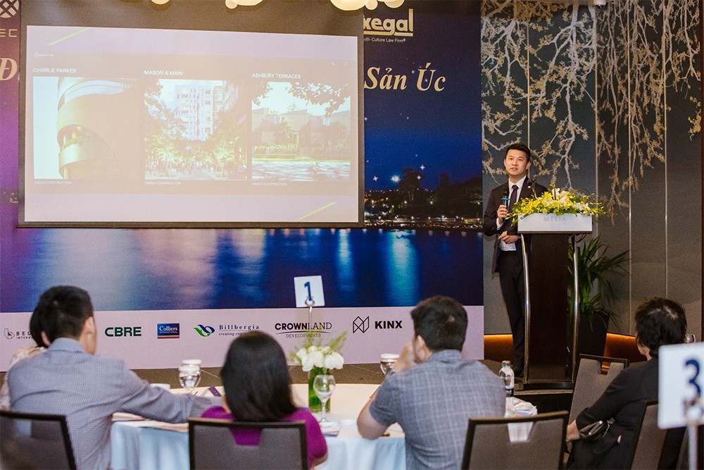 Chuyên gia Lee Nguyễn chia sẻ thông tin những dự án bất động sản hấp dẫn, tiềm năng tăng trưởng lớn tại Úc