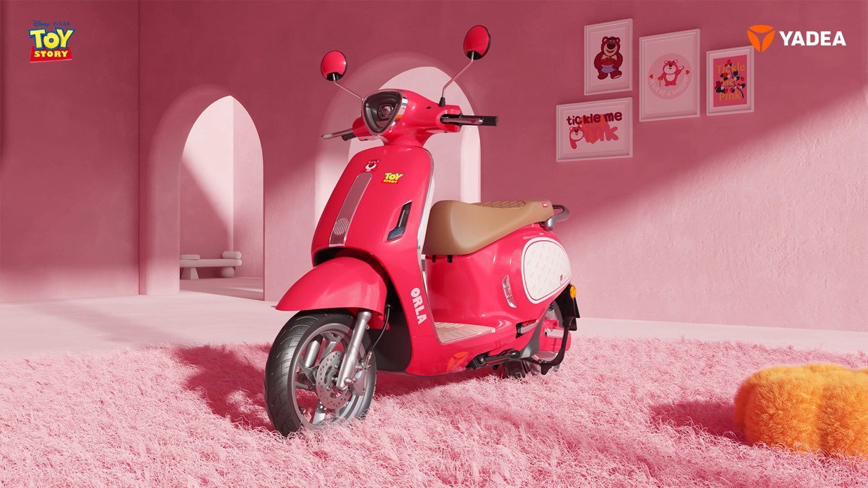 Xe máy điện YADEA gấu dâu DISNEY LOTSO