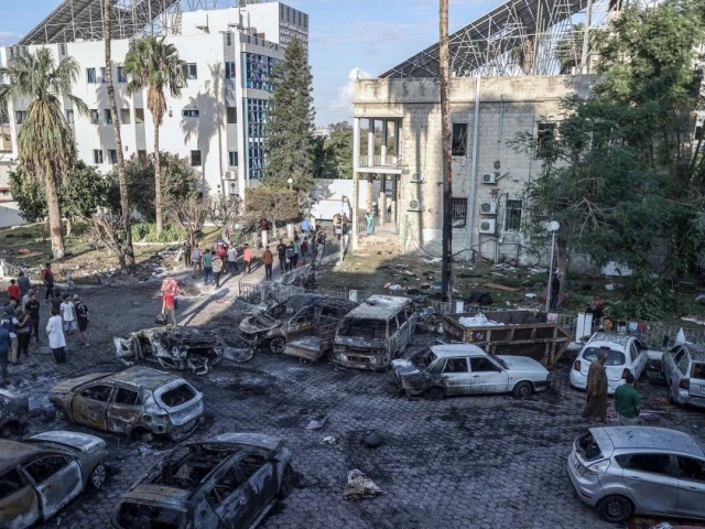 Thế giới - Mỹ, Israel công bố dữ liệu tình báo, chiến trường vụ bệnh viện Gaza trúng không kích