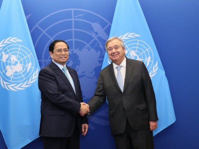 Tổng Thư ký Liên Hiệp Quốc cảm ơn sự hợp tác và ủng hộ tuyệt vời của Việt Nam