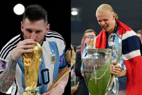 Đếm ngày trao Quả bóng Vàng: SAO Man City dự đoán Messi hay Haaland thắng giải?