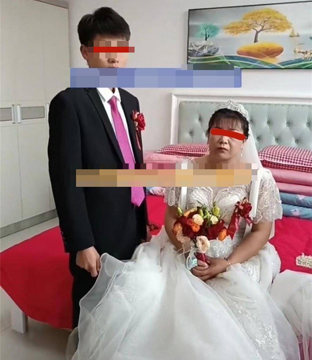 Đám cưới của cặp đôi lệch tuổi gây xôn xao