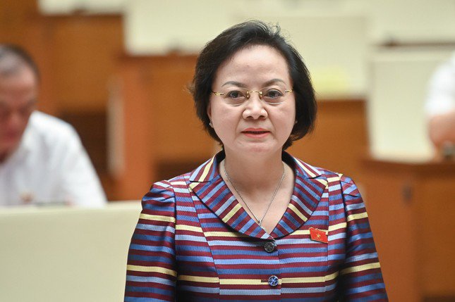 Bộ trưởng Nội vụ Phạm Thị Thanh Trà. Ảnh PV