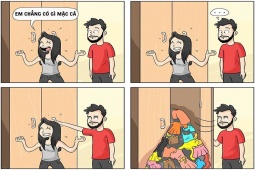 Cười 24H - Khi con gái nói "em không có gì để mặc"