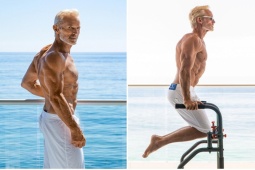 Đàn ông - Cụ ông U70 hấp dẫn nhất thế giới tung ảnh mới đánh bật các thanh niên trai tráng