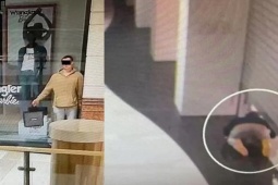 Bạn trẻ - Cuộc sống - Người đàn ông đóng giả ma-nơ-canh trong trung tâm thương mại để trộm nữ trang, quần áo