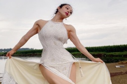 Thời trang - "Thiên thần cơ bắp hot nhất Trung Quốc" diện váy bó sát tôn đường cong quyến rũ