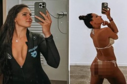 Thể thao - Mỹ nhân Olympic "xẻ áo" khoe đường cong làm vạn fan xuýt xoa