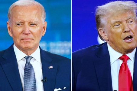 Ông Trump dẫn trước Tổng thống Biden ở 7 bang chiến trường quan trọng dù vướng rắc rối pháp lý