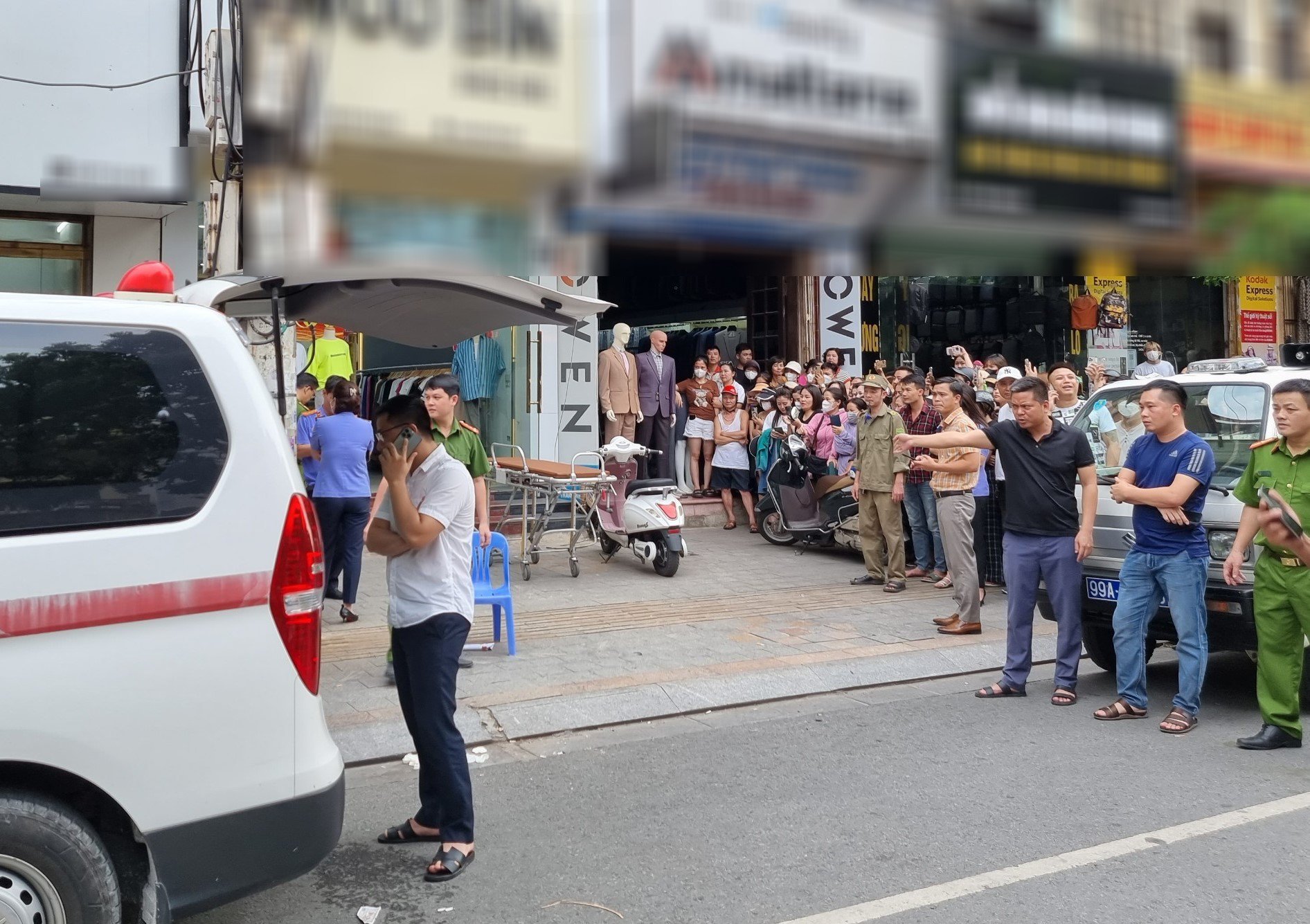 Nơi chị P. bị sát hại.