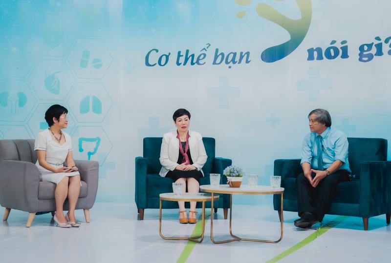  NKH Phương Dung chia sẻ trong chương trình Cơ thể bạn nói gì - VTV2