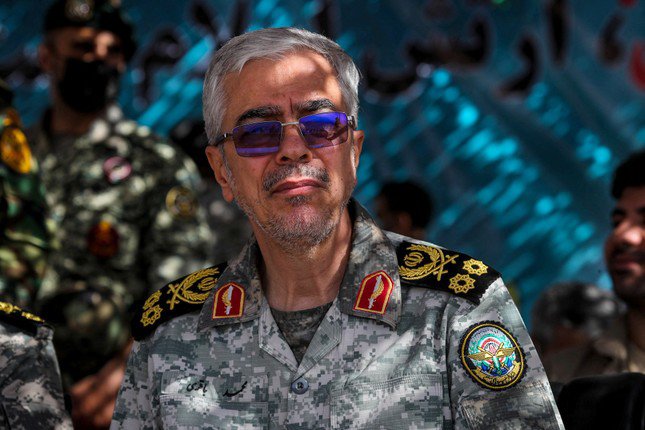 Tướng Mohammad Bagheri. Ảnh: Reuters