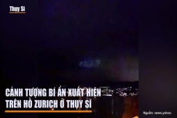 Thế giới - Cảnh tượng bí ẩn xuất hiện trên hồ Zurich ở Thụy Sĩ