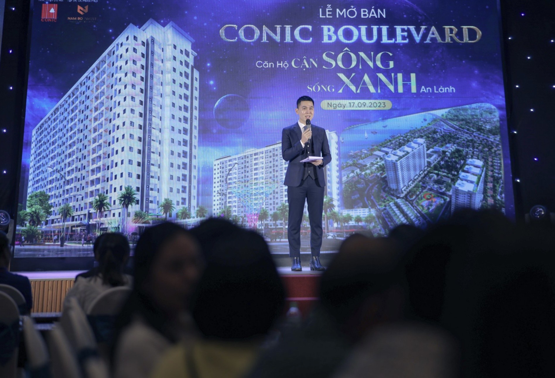 Anh luôn nhiệt huyết và dành trọn tình yêu với nghề qua mỗi chương trình sự kiện mở bán