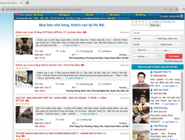 &nbsp;Loạt khách sạn tại Hà Nội rao bán nhưng... không ai mua?