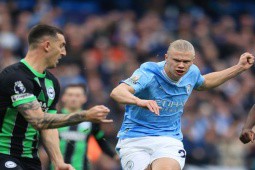 Video bóng đá Man City - Brighton: Haaland tìm lại cảm hứng, thắng lợi nghẹt thở (Ngoại hạng Anh)