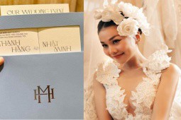 Đám cưới Thanh Hằng và chồng nhạc trưởng đưa ra quy định gì với khách mời?
