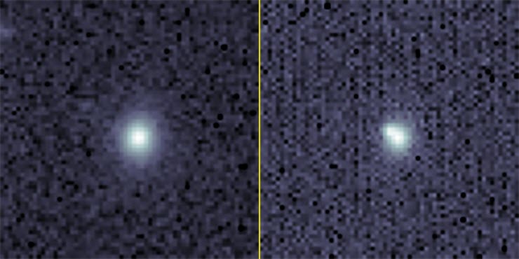 Hình ảnh siêu tân tinh mới được phát hiện bởi hệ thống AI BTSbot.