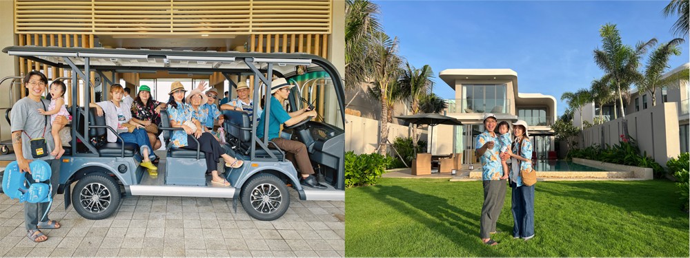 Gia đình Bánh Dày 4 thế hệ tụ họp tại Ixora Ho Tram by Fusion cho kỳ nghỉ đầu thu