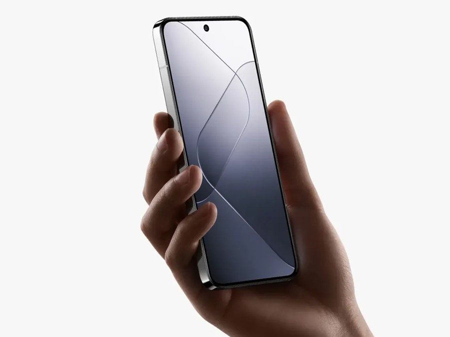 Xiaomi 14 có viền cực kỳ mỏng.