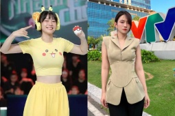 Thời trang - Nữ MC VTC Lê Bống được khen ngợi khi diện đồ kín đáo