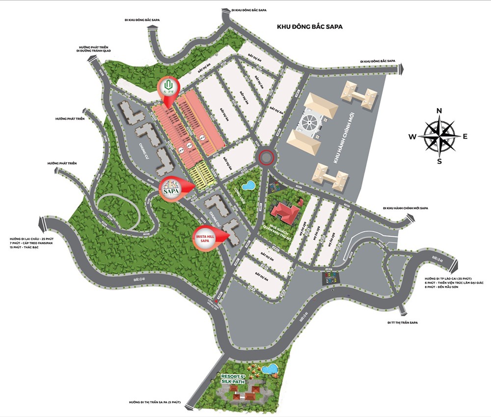 Khu đô thị Tây Bắc thay đổi mạo cho trung tâm phát triển mới của Sa Pa