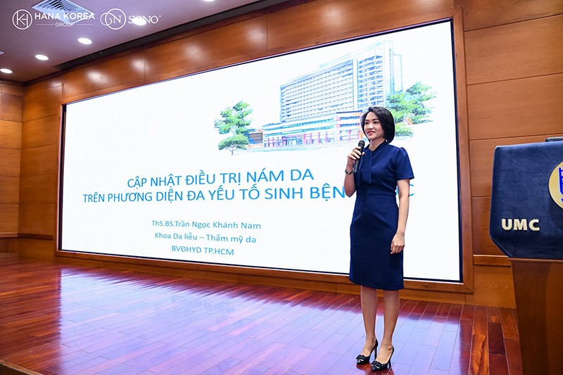 ThS BS. Trần Ngọc Khánh Nam: Khoa Da liễu - Thẩm mỹ Da, Bệnh viện Đại học Y Dược TPHCM chia sẻ về cập nhật điều trị nám da trên phương diện đa yếu tố sinh bệnh