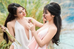 Làm đẹp - 2 người đẹp "Tuyệt tình cốc Hải Phòng'' hội ngộ, gây bất ngờ với body đẹp hơn xưa