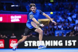 Video tennis Tsitsipas - Thiem: Kịch tính tie-break, bản lĩnh lên tiếng (Erste Bank Open)