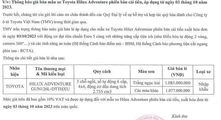 Toyota Hilux phiên bản Adventure về Việt Nam, giá gần 1,1 tỷ đồng - 2