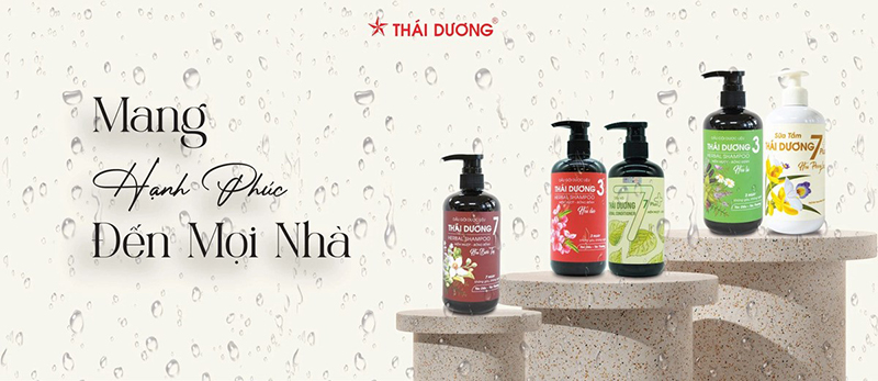 Các dòng sản phẩm dầu gội Thái Dương