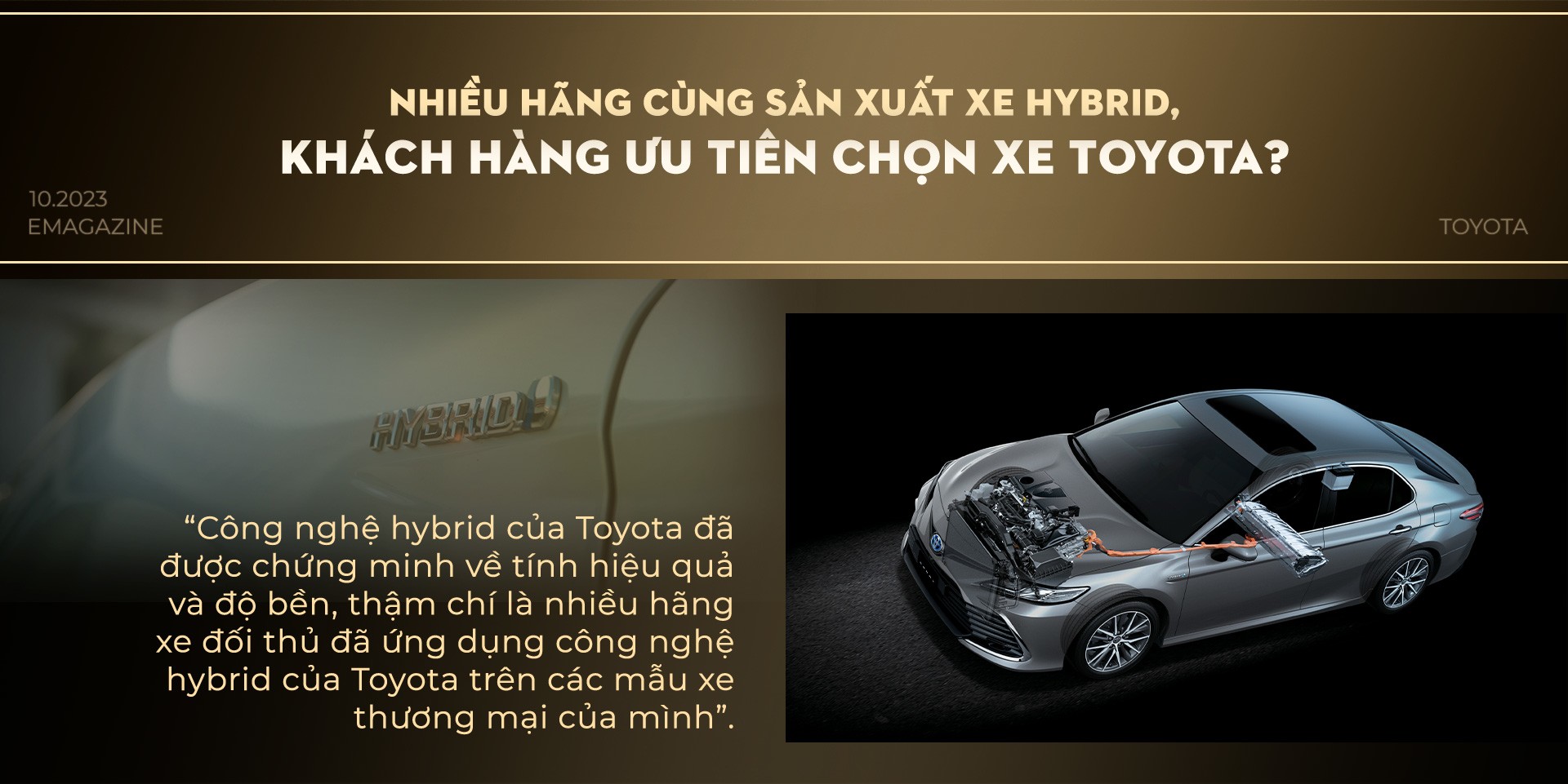 Nhiều hãng cùng sản xuất xe hybrid, khách hàng ưu tiên chọn xe Toyota? - 3