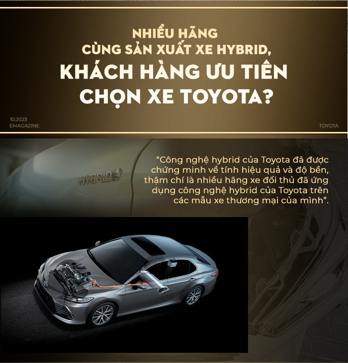 Nhiều hãng cùng sản xuất xe hybrid, khách hàng ưu tiên chọn xe Toyota? - 4