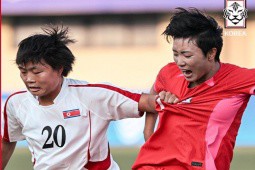 Video bóng đá ĐT nữ Hàn Quốc - Triều Tiên: Siêu phẩm và thẻ đỏ, thảm bại khó tin (ASIAD)