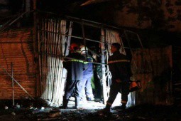 Hiện trường vụ cháy khiến 3 mẹ con tử vong ở Hà Nội