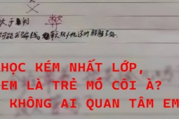 Bạn trẻ - Cuộc sống - Tranh cãi lời phê của cô giáo chủ nhiệm với học sinh "em là trẻ mồ côi à?"