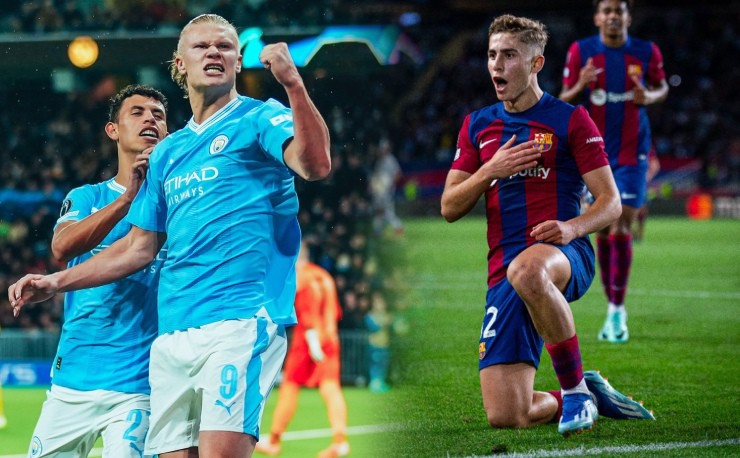 Man City, Barcelona duy trì thành tích toàn thắng