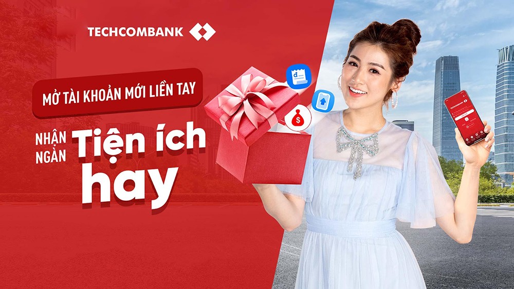 Sở hữu tài khoản số đẹp nhanh chóng và tiện lợi qua ứng dụng Techcombank Mobile