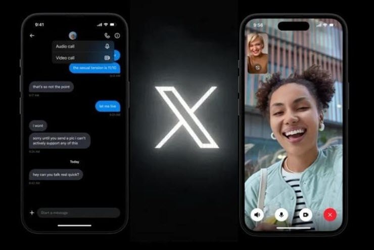 Mạng xã hội X vừa có thêm tính năng gọi thoại và video.