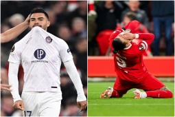 Bóng đá - "Chân gỗ" Nunez tấu hài ở cúp châu Âu: Khung thành trống vẫn sút trượt