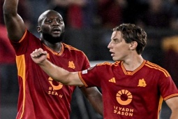 Bóng đá - Kết quả bóng đá AS Roma - Slavia Praha: Lukaku chói sáng, 17 phút định đoạt (Europa League)