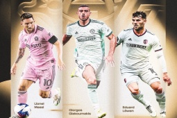 Bóng đá - Bất ngờ Messi ghi 1 bàn ở MLS vẫn được đề cử danh hiệu cá nhân